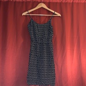 Old navy black spaghetti strap dress